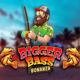 Bigger Bass Bonanza slot visual from Pragmatic Play available on happycasinos-fi.com