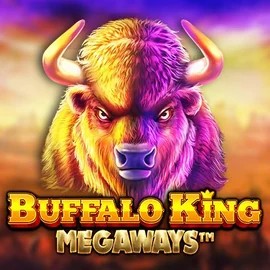 Buffalo King Megaways logo by Pragmatic Play at Happy Casino
